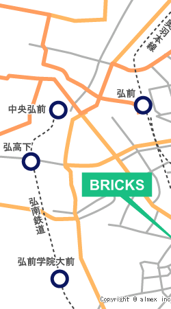 BRICKS　地図