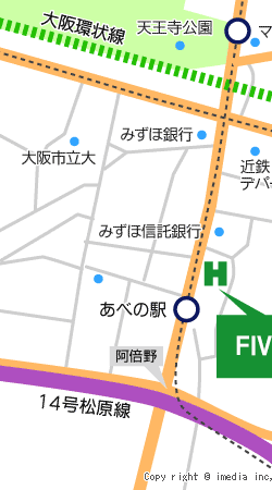 FIVEplus地図